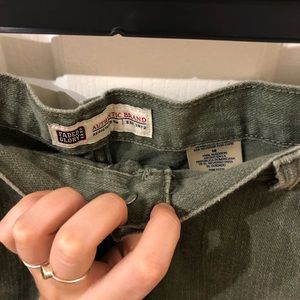 💫2/$10💫VINTAGE Faded Glory Olive Green Shorts